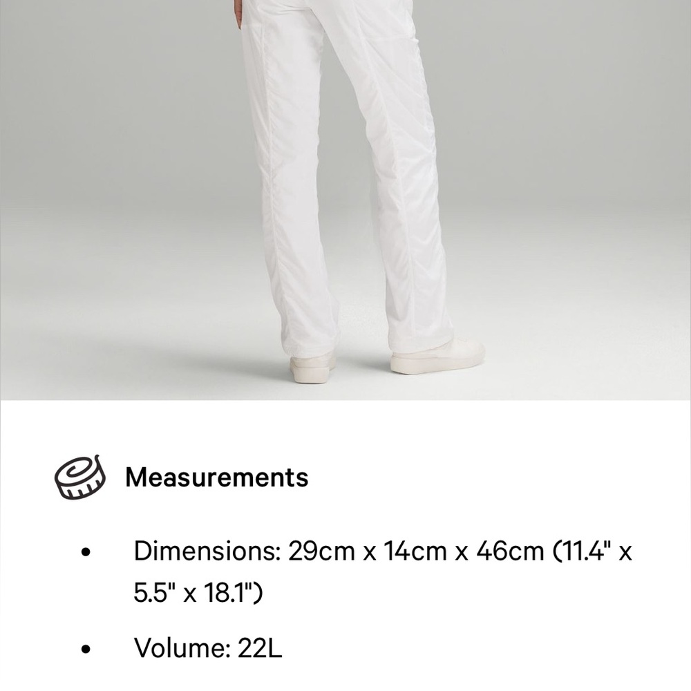 Lululemon Double Zip Double-Zip Backpack 22l Gend… - image 8